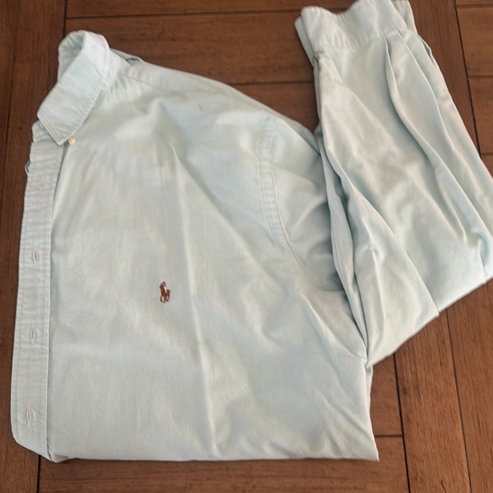 Light Blue Polo Ralph Lauren Shirt